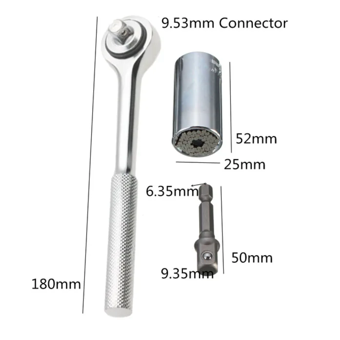 Универсальный разъем gator адаптер ручка мощность сверла переходник для руля Набор