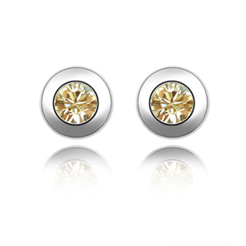 Женские серьги гвоздики с австрийскими кристаллами|brand stud earrings|fashion earringsstud earrings |