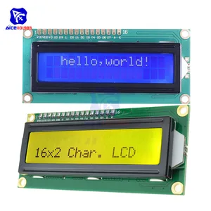 LCD1602 Display Screen with Backlight LCD Display Module Board 16*2 Characters 1602 for Arduino Robot 3.3V