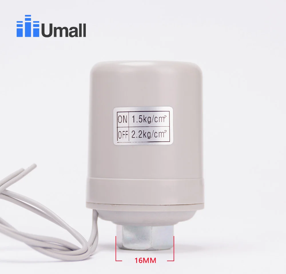 1.5-2.2kg 16mm 1,1 кг до 3,0 кг переключатель давления автоматический подкачивающий насос запасная часть защита от воды датчик контроля регулятор контроллер - Цвет: 1.5-2.2kg 16mm