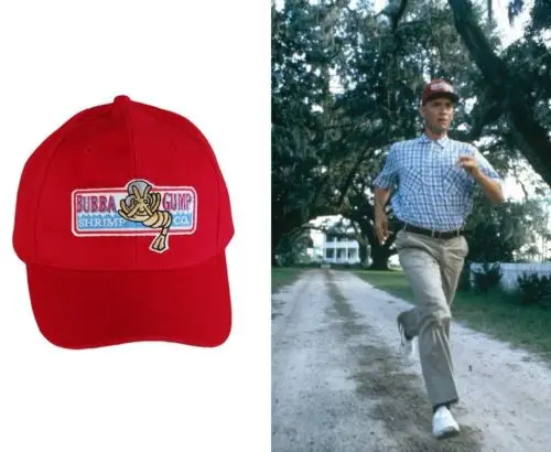 Новинка 2017 бейсболка Bubba/Forrest Gump креветки Co. Беговая Кепка для компании косплей |