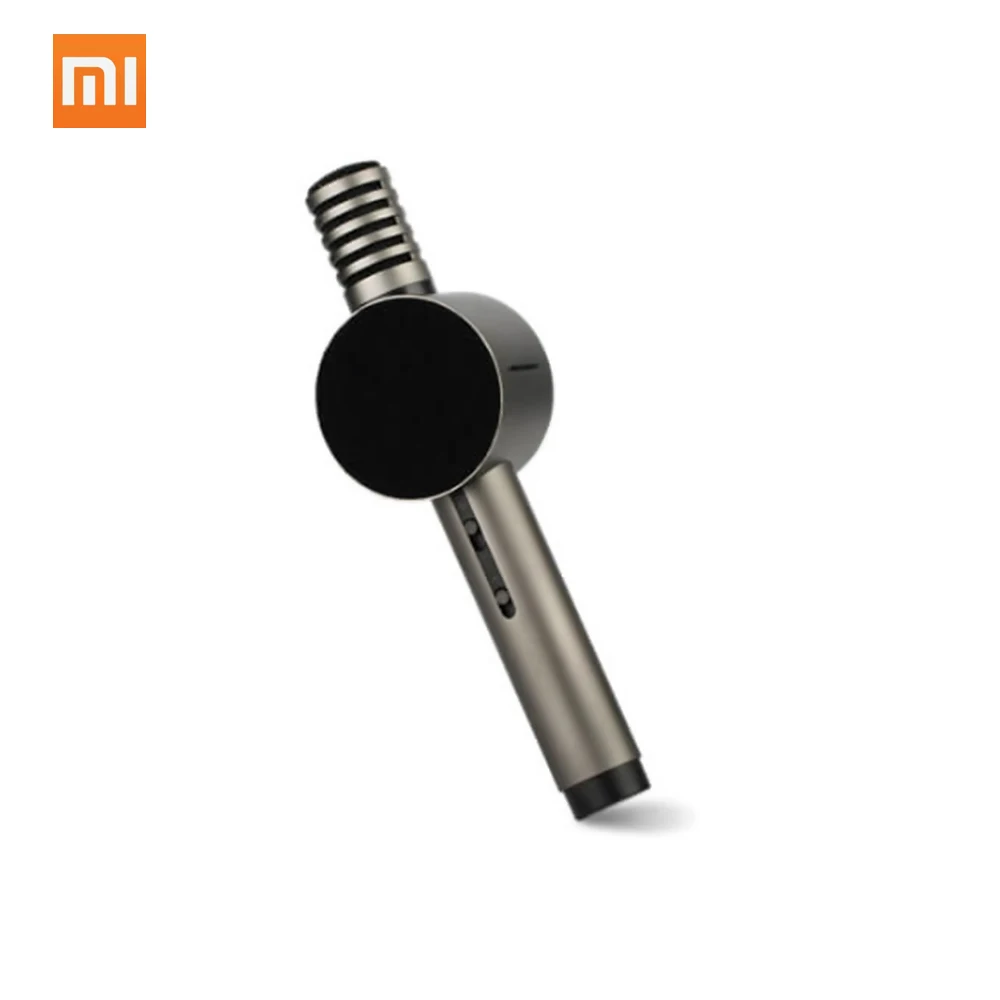 Xiaomi Xiaohou Moving-Coil аудио беспроводной микрофон караоке уникальный акустический дизайн мульти-сценарное использование Mic Динамик интеграция