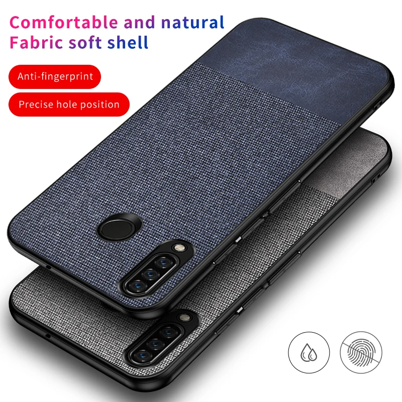 Для OPPO Realme 3 Pro Чехол ткань полная защита Жесткий ПК задняя крышка для чехол