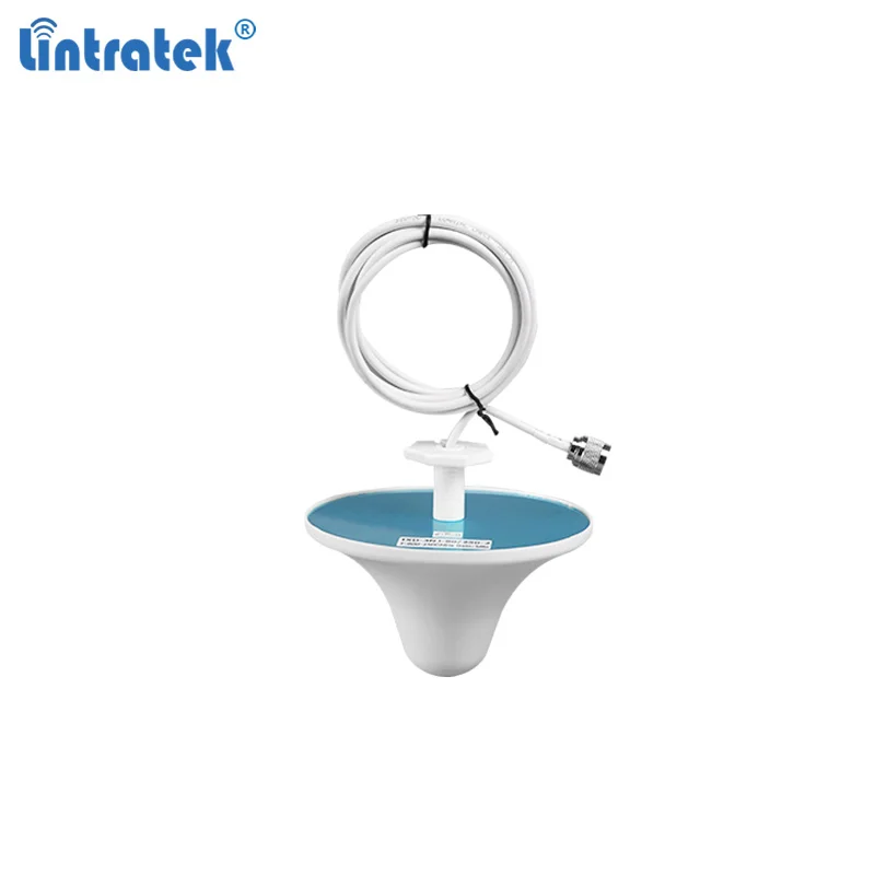

Lintratek Omnidirectional Indoor Antenna 360° GSM 2G 3G 4G Aerial for 900 1800 2100 2600 Signal Repeater 850 1900 1700 Antenna