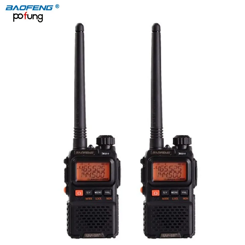 Беспроводной портативный двухдиапазонный радиоприемник BaoFeng Pofung UV 3R plus 2 шт.|radio