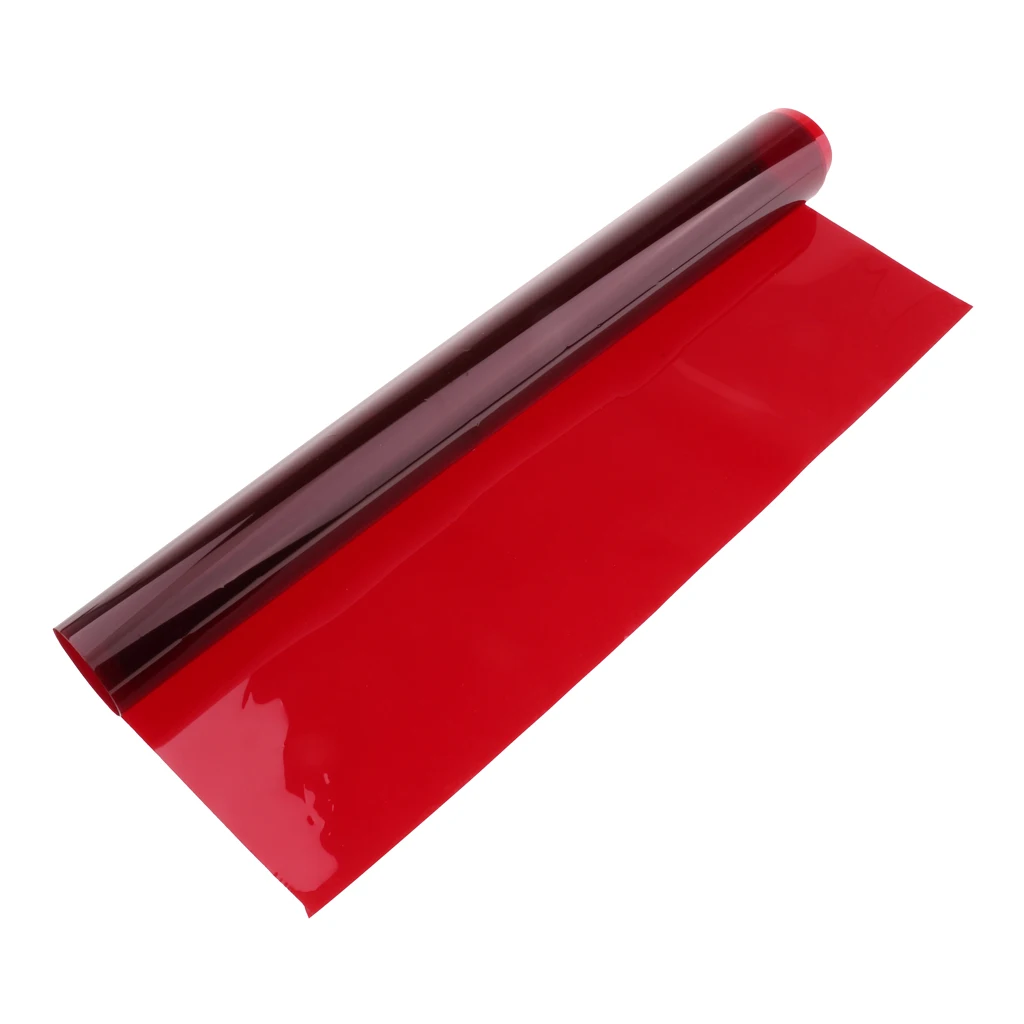 Deep Red 40x50cm Гель-фильтр MagiDeal с эффектом цветового баланса для камеры Speedlite Рыжий светильник для фотостудии стробоскоп вспышка светильник светодиодный светильник s - Цвет: Deep Red 40x50cm