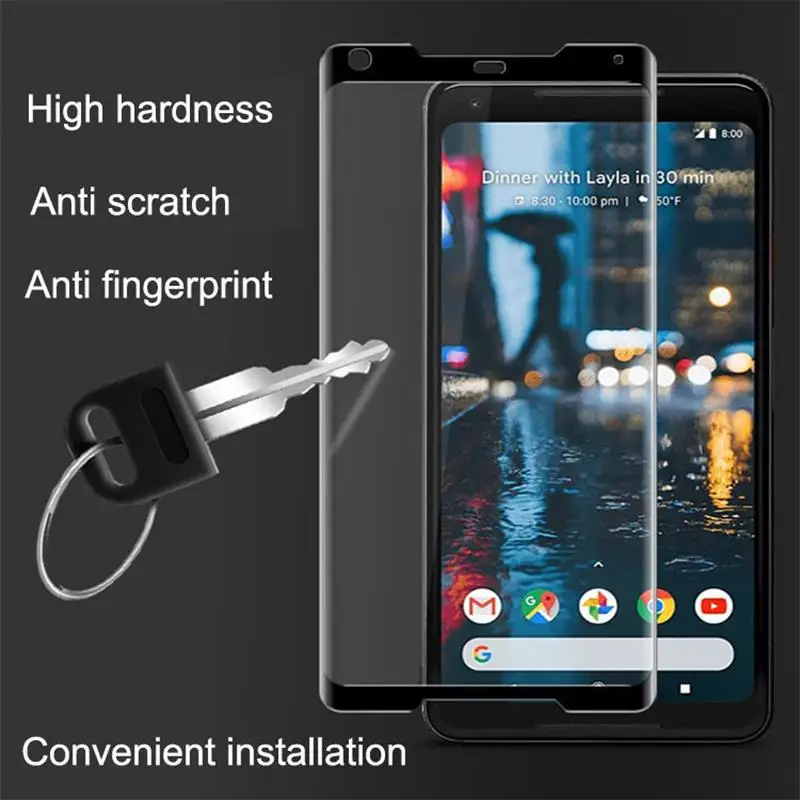 Защитное стекло Pixel 2 3 XL для смартфона Google 2XL 3XL 3D 2.5D закаленное с полным