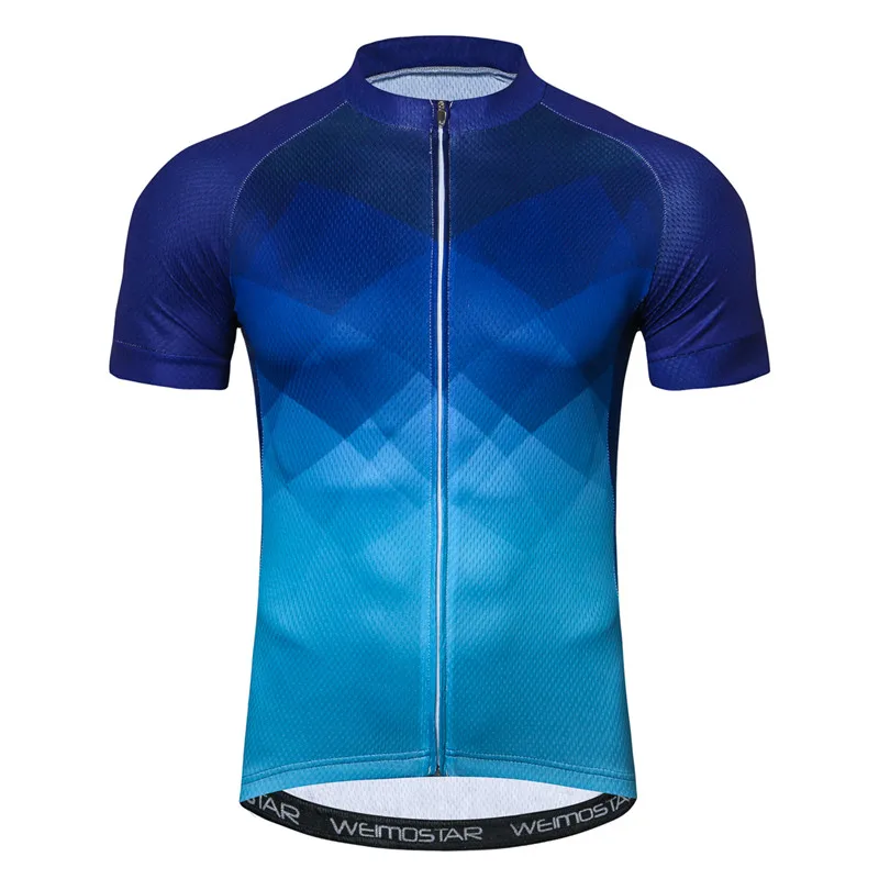 Weimostar синяя велосипедная командная гоночная Рубашка летняя MTB одежда Ropa Ciclismo