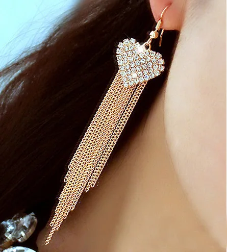 706 Элегантные благородные женские аксессуары для вечеринок в форме сердца очень