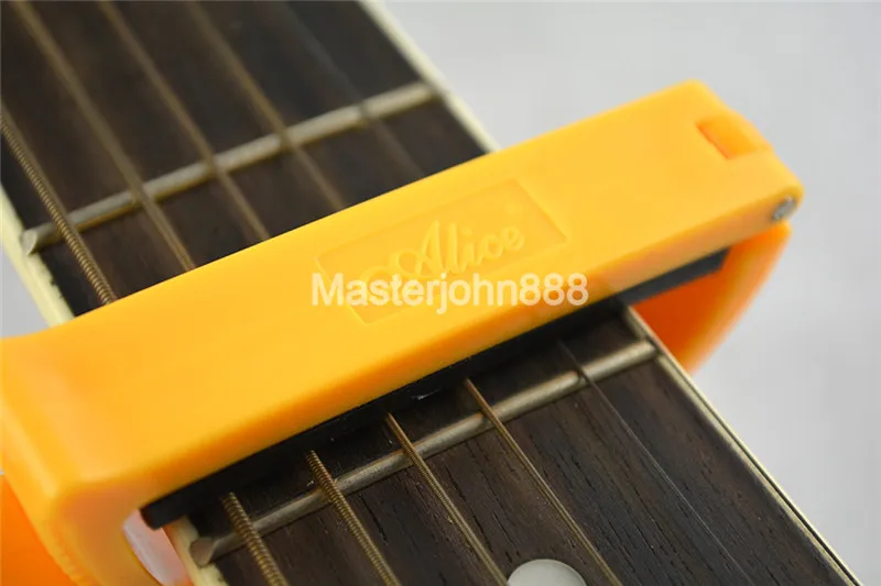 Пластиковый каподастр Alice с зажимом резиновая подкладка зажим для клавиш