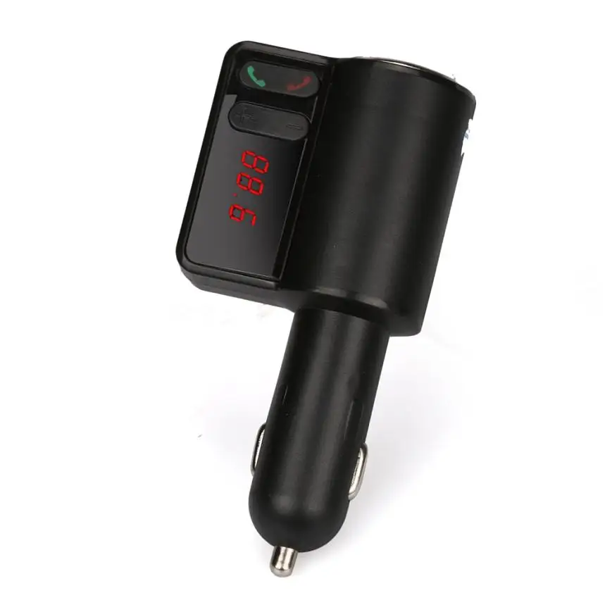 Горячая продажа беспроводной Bluetooth LCD MP3 плеер автомобильное зарядное устройство