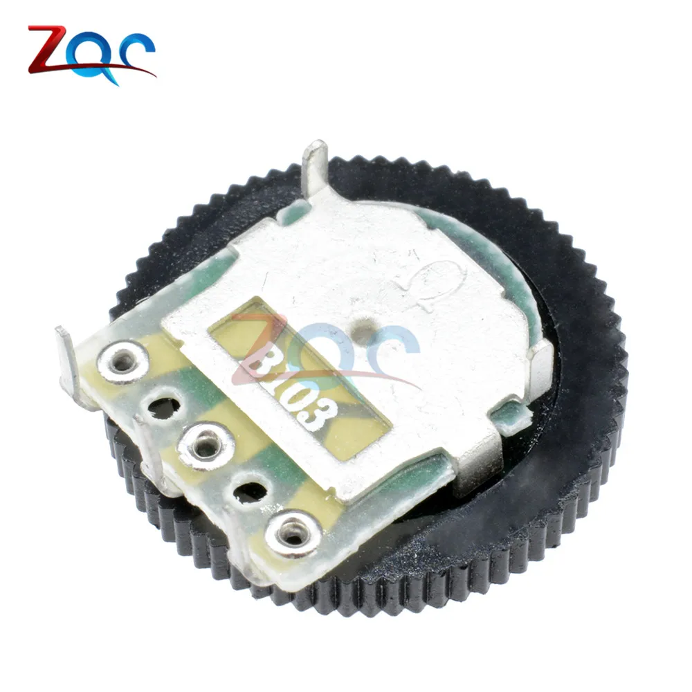 10pcs Dual Potentiometer B103 10K Audio Diameter | Инструменты