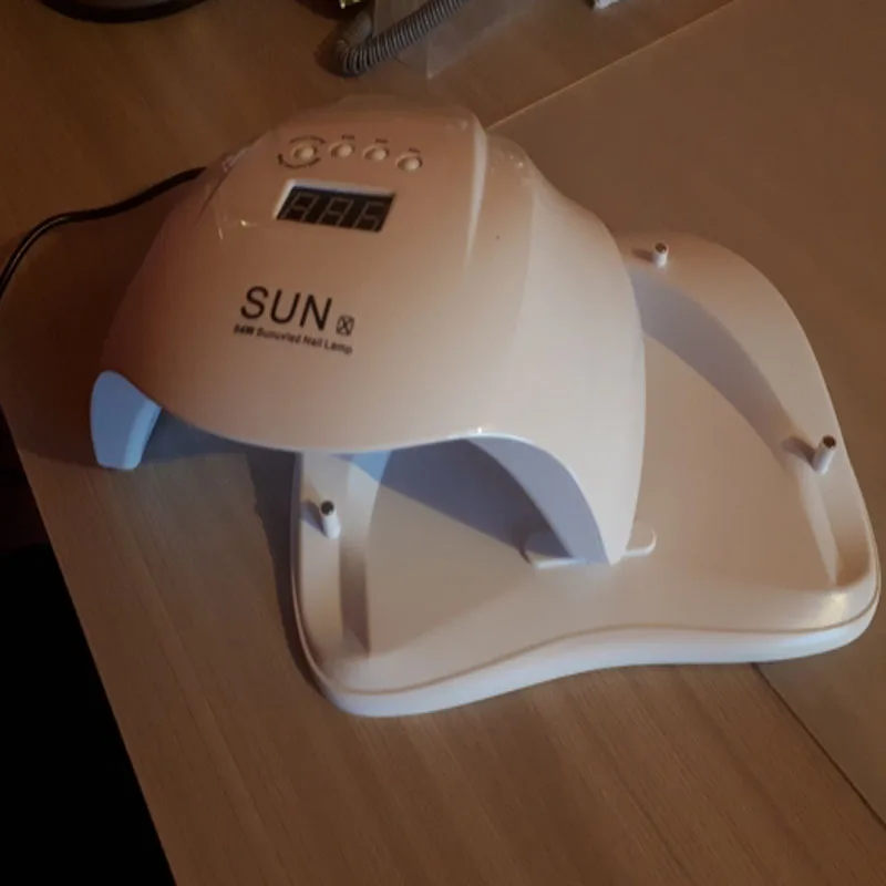 SUN X 54W LED Nail Dryers Cure UV Gel LCD Time Display Motion Dryer For Curing Polish Art Tools Auto Sensing Machine | Красота и