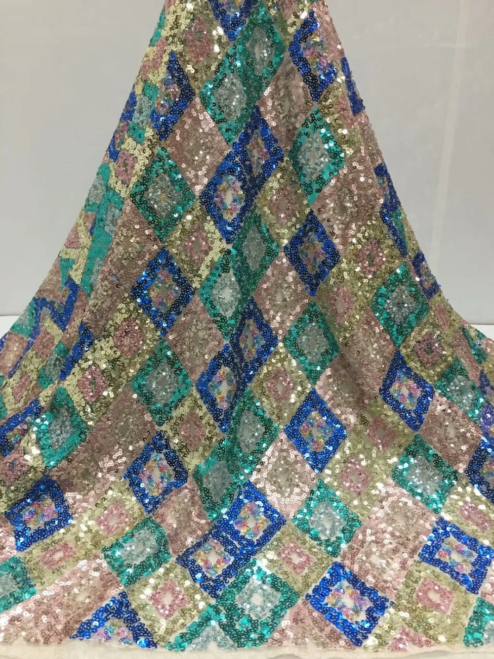 Новая великолепная Высококачественная африканская кружевная ткань 2019 последняя