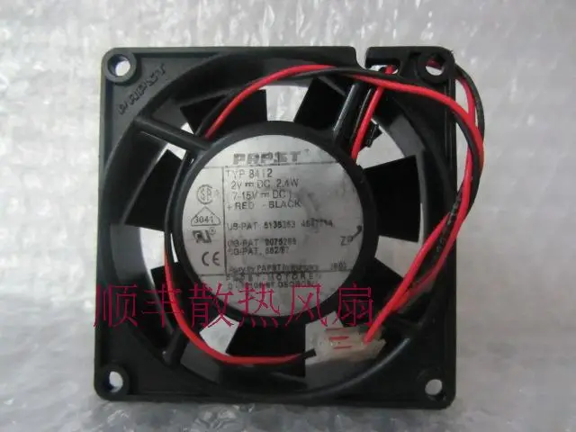 

Papst typ8412 8cm 8025 12v 2.4w dual ball cooling fan