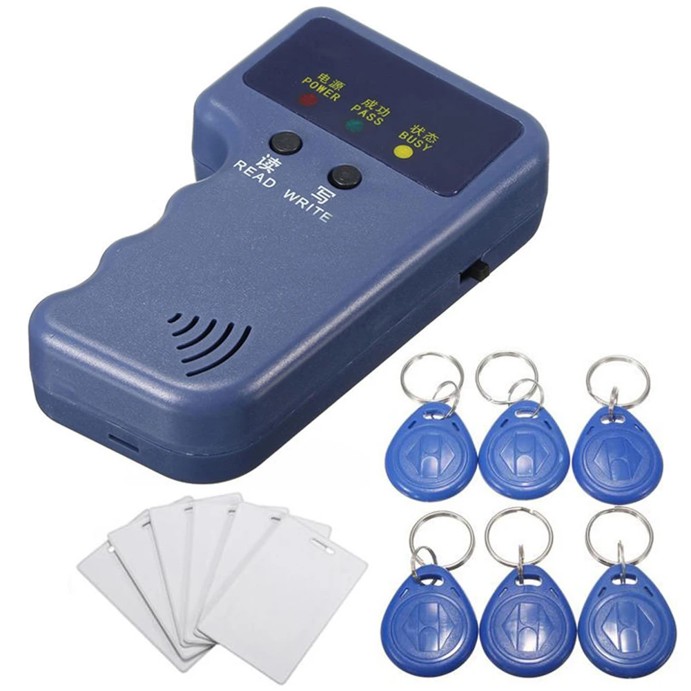 Ручной 125 кГц Дубликатор RFID Писатель rfid дубликатор EM ID копир + 5 шт. EM4305/T5577/CET5200