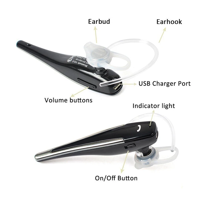 2 шт. двухсторонняя Рация Беспроводная гарнитура для Motorola Baofeng uv 82 HYT Bluetooth