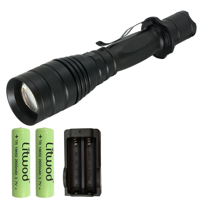 Option B Litwod Z30P75 CREE XLamp XHP70.2 XHP50 чип 3200lm зум-объектив 18650 Мощный тактический светодиодный фонарь - Испускаемый цвет: Option B