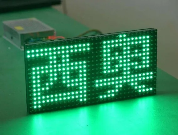 P10 один зеленый наружный светодиодный модуль HUB12 определение интерфейса SMD (1G) 320*160