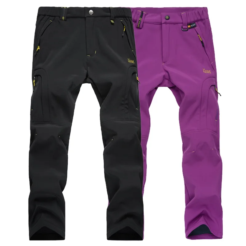 Хит женские флисовые штаны для альпинизма Походные кемпинга улицы брюки с флисом