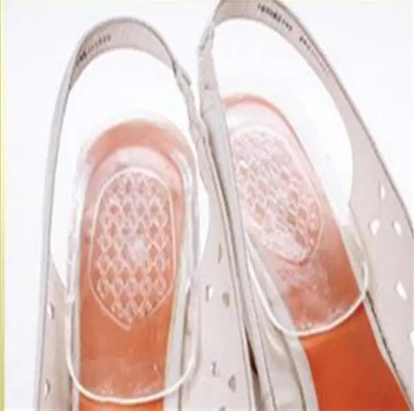 Силиконовые пяточные стельки силикагелевые вставки под пятку от пяточной боли