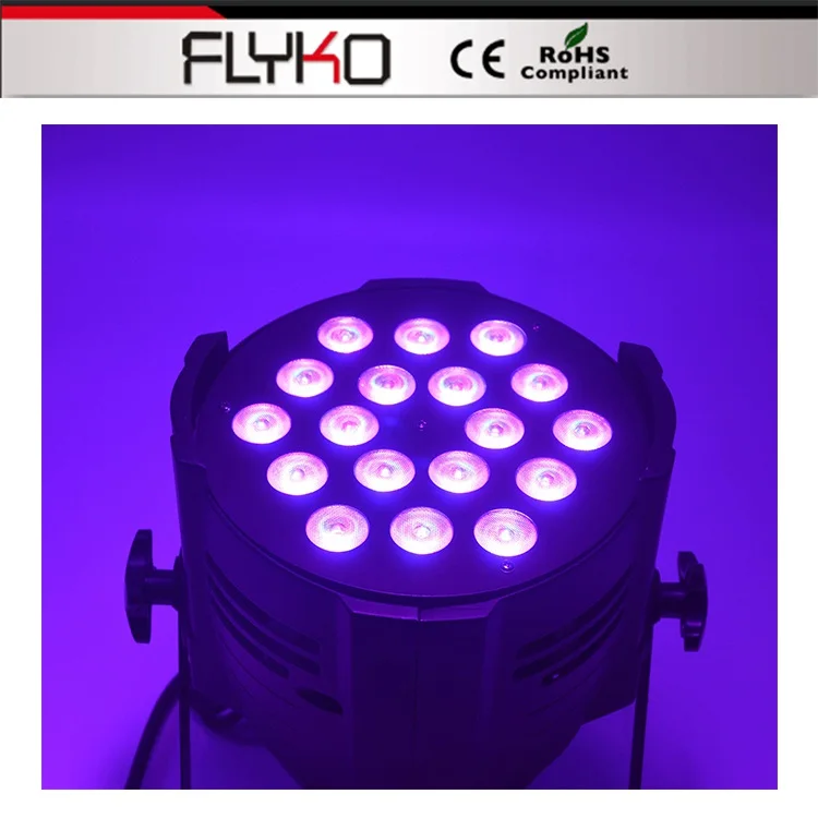 

China supplier free shipping wholesale 18*10W/18*12W led par light home mini projector DJ equipment