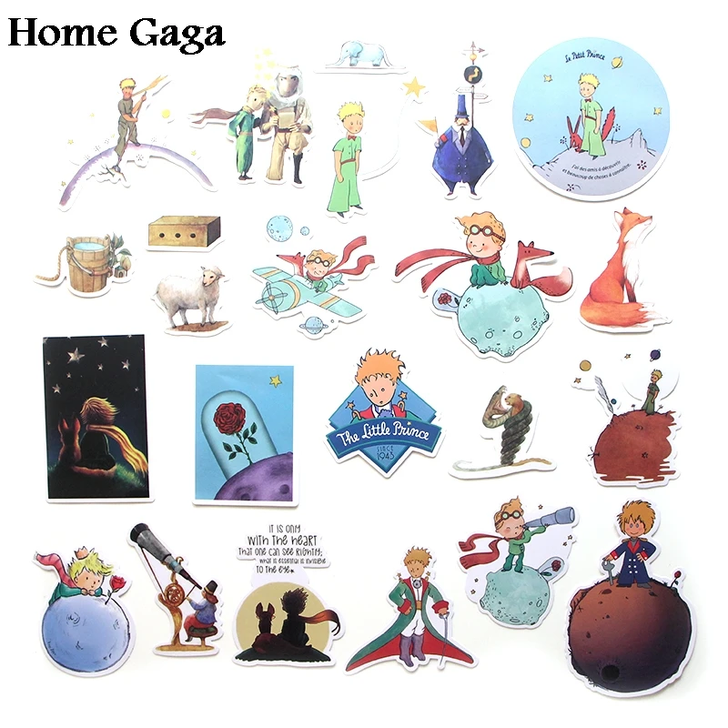 Homegaga 23 шт. Маленький принц коллекции Скрапбукинг наклейка креативные DIY декоративные наклейки мультфильм ноутбук телефон D1749