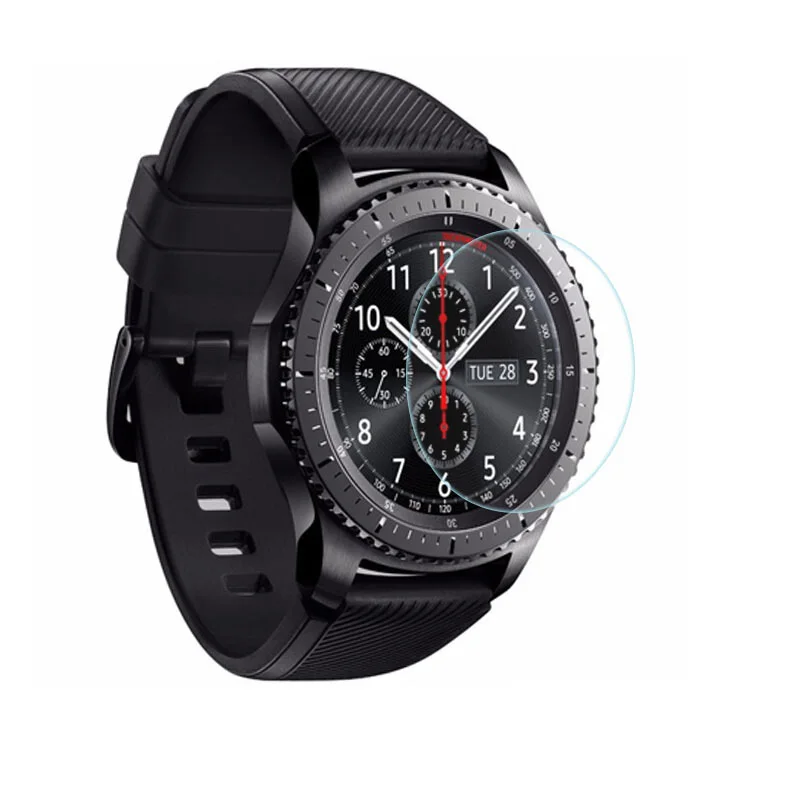 2 шт. закаленное стекло UVR для Samsung Galaxy Watch 42 мм 46 Защита экрана Gear Classic S2 S3 Frontier LTE |