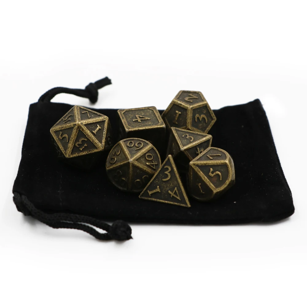 IMDG 7 шт./компл. креативные игровые кости для ролевых игр многогранные
