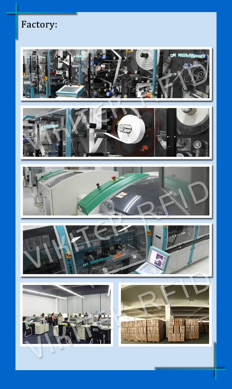 UHF RFID бирка Impinj E41-B сухая инкрустация 915 МГц 900 МГц 868 МГц 860-960 МГц Higgs3 EPCC1G2 6C смарт-карта Пассивные RFID метки этикетка