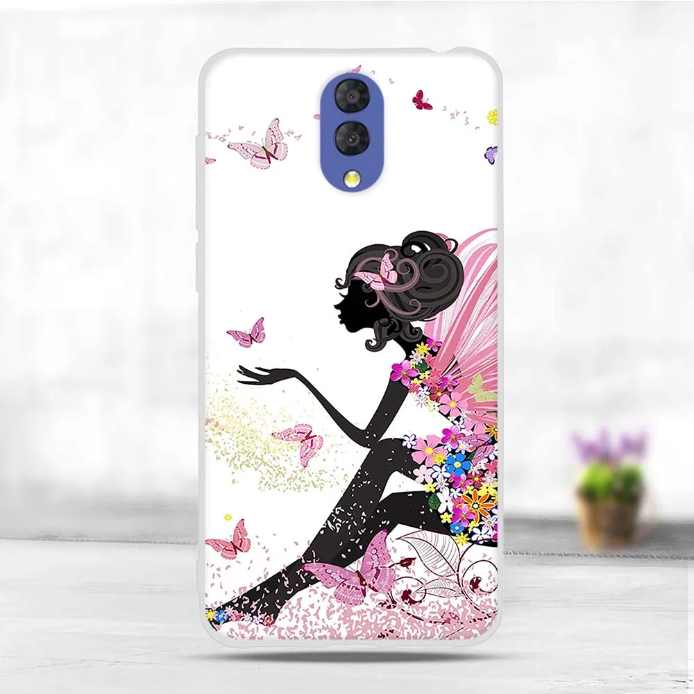 Чехол для Alcatel 3 3L 2019 чехол 3C 2018 телефона силиконовый мягкий из ТПУ 3V сумка |