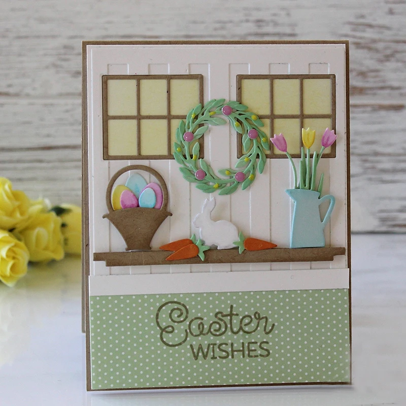 Симпатичные Весенние аксессуары металлические пресс-формы Серебряный трафарет