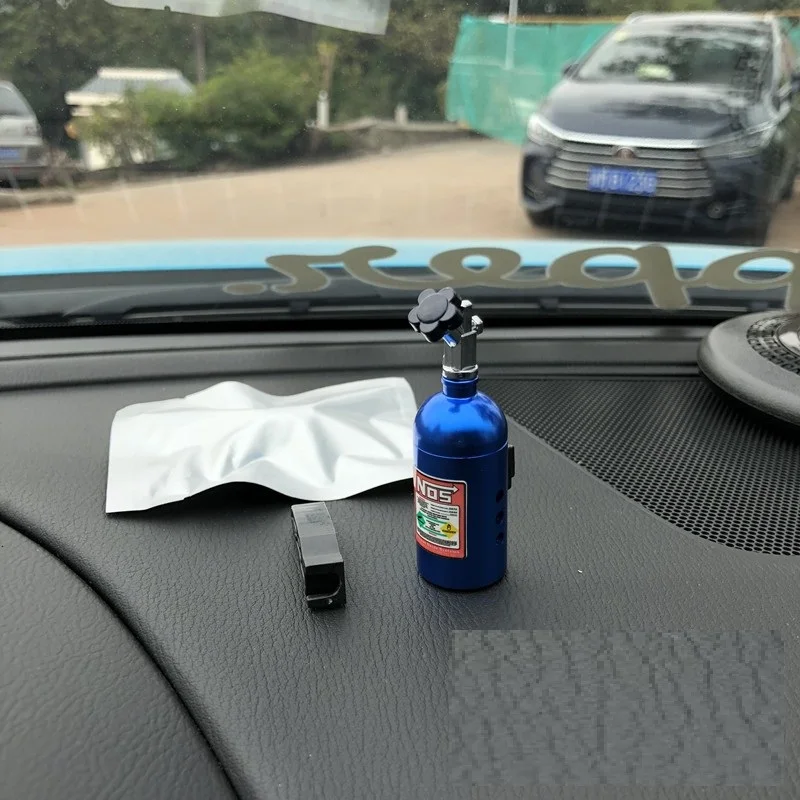 NOS емкость для бутылок автомобильный освежитель воздуха Духи клип JDM тюнинг NOS брелок