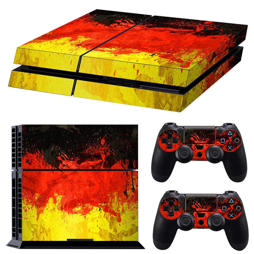 Классический Камуфляжный виниловый чехол для PS4 наклейка кожи Sony Play Station 4 консоль