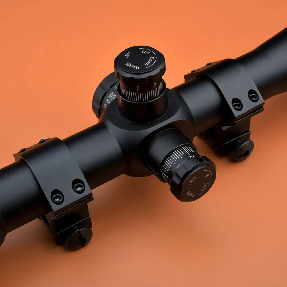 Saxon Riflescope 10 40x50 SF R/G/B Rimfire Scope дальние прицелы стекло Mil точка прицел|Оптические