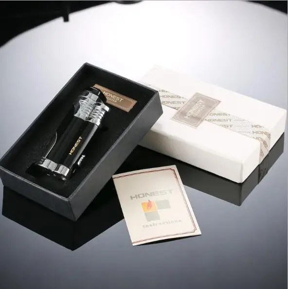 Двусторонняя ветровая Зажигалка Honest Jinhu 1 Высококачественная креативная