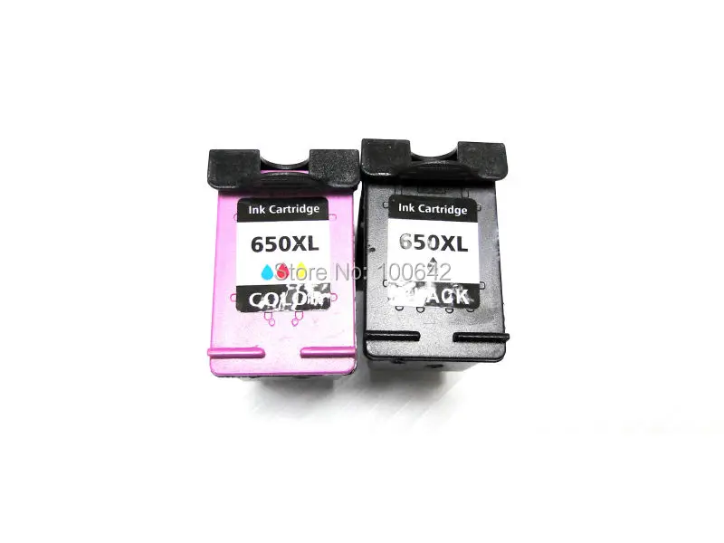 YOTAT 1 комплект восстановленных чернильных картриджей для HP 650 650XL Deskjet Ink Advantage 2515 1515