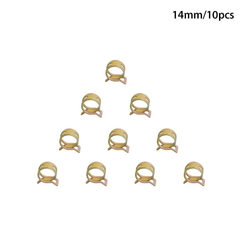 60Pcs Auto Car Spring Clip Fuel Oil Water Hoes Pipe Tube Clamp Fastener 6 Sizes | Обустройство дома