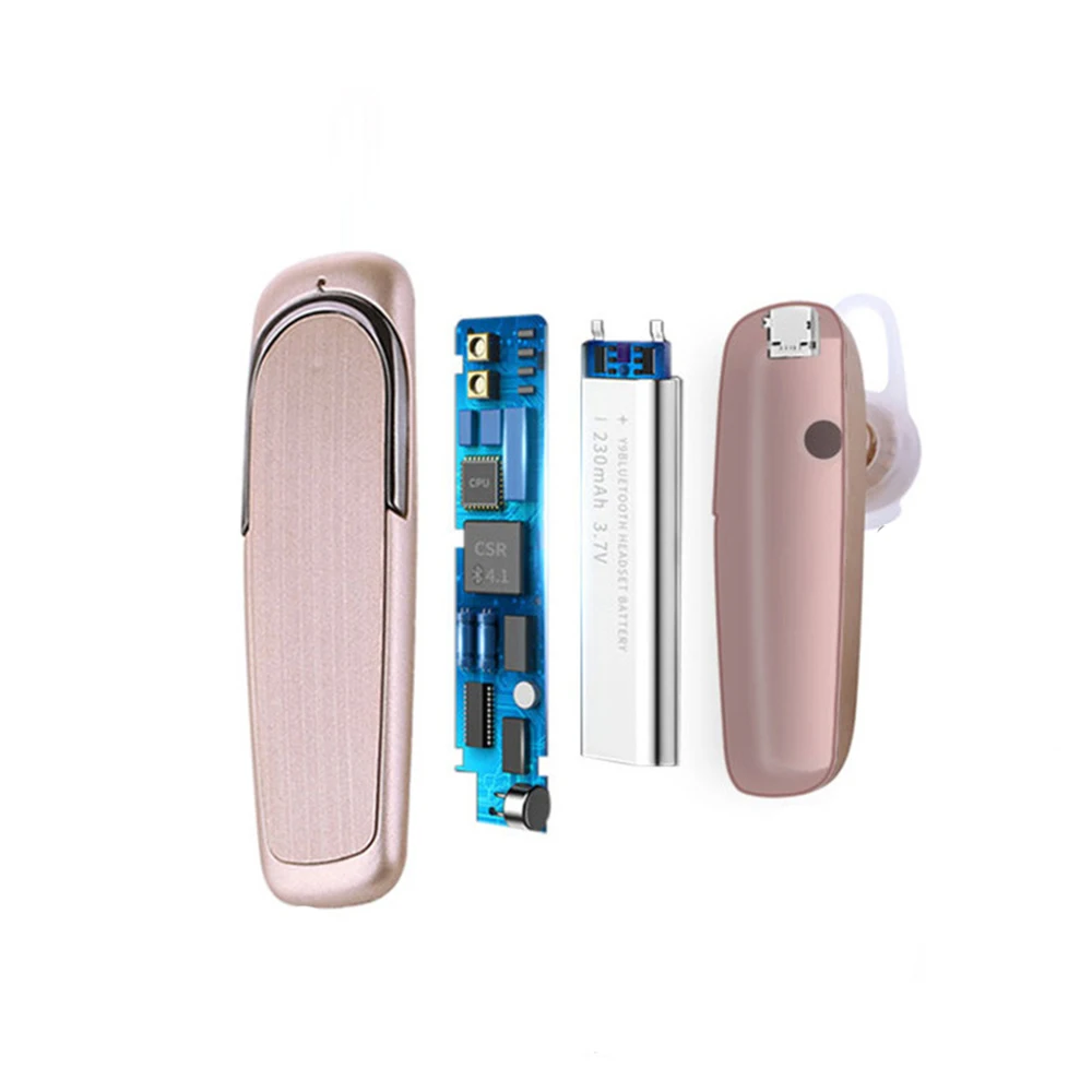 Новый мини Спорт Водонепроницаемый IPX5 V4.1 Bluetooth гарнитура наушники Шум Бесплатная