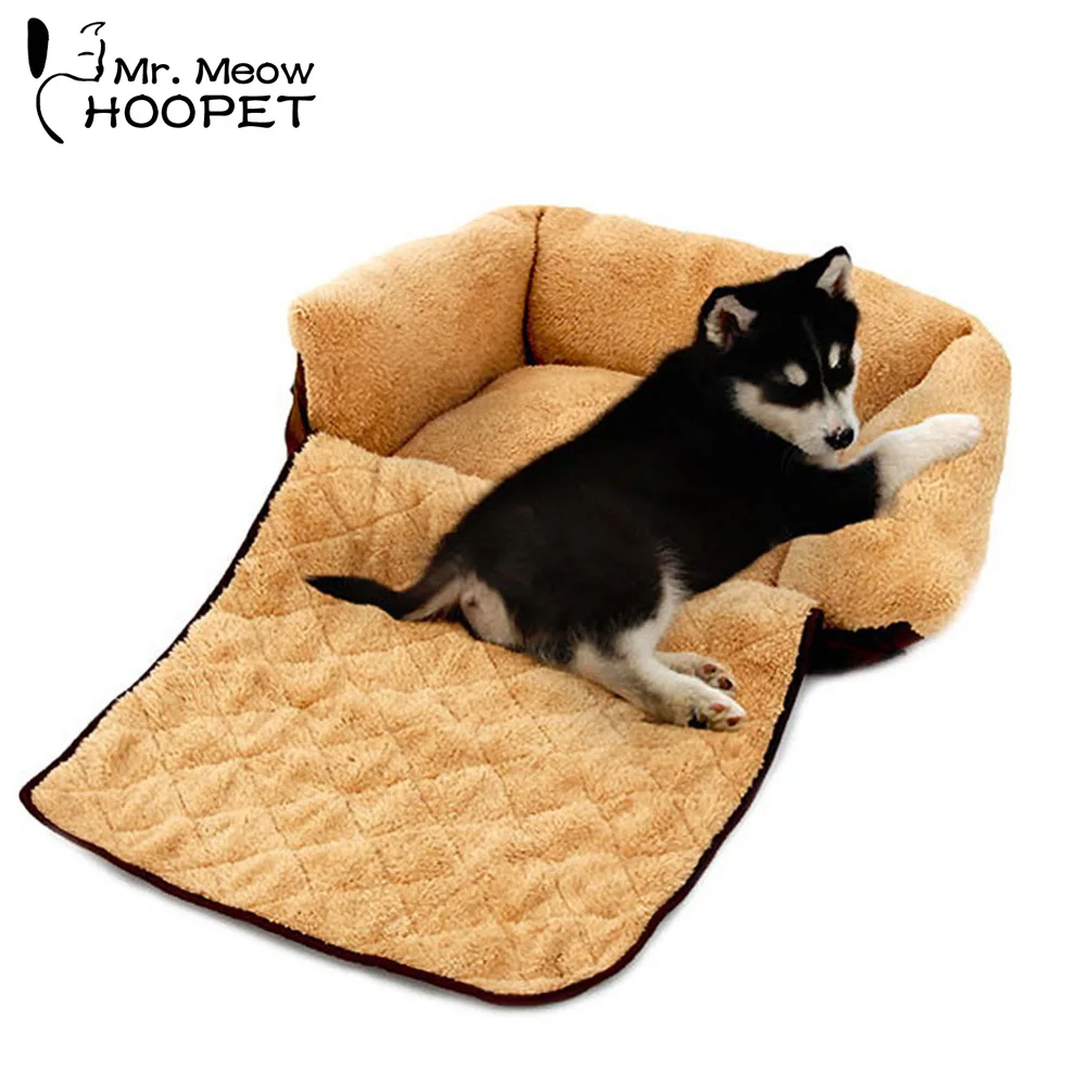 Hoopet кровать для собаки домашнего питомца мягкий диван коврик зимние теплые