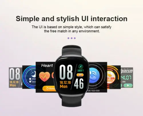 Женские умные часы с Bluetooth для Android IOS Samsung LG фитнес-трекер монитор кровяного