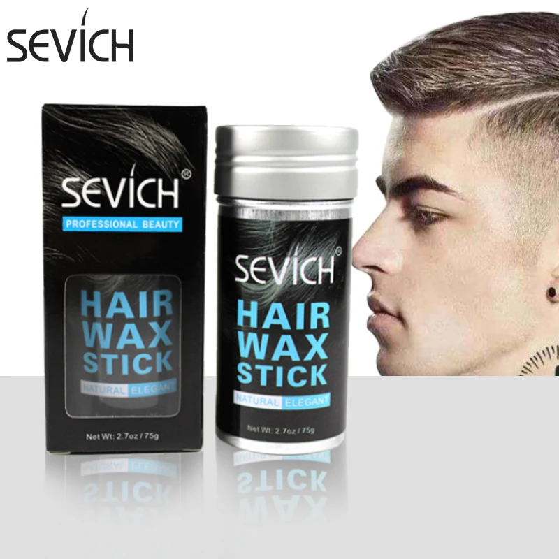 

Sevich Natural Hair Wax Stick 75g Long Lasting Elegant Hair Wax For Male Hair Styling Clay Finishing Hair Cream Daily Use