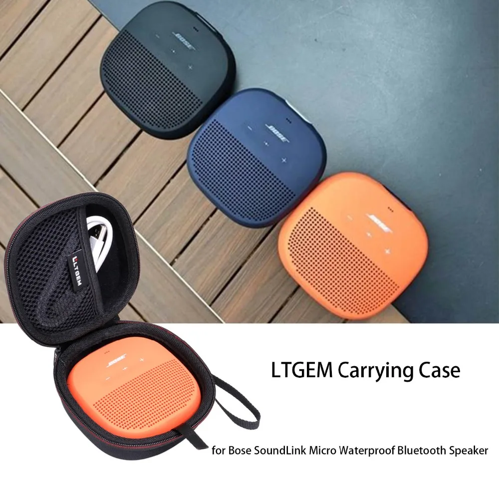 Чехол Bose SoundLink Micro чехол LTGEM EVA Жесткий для Speaker (черный)|Дорожные сумки| |