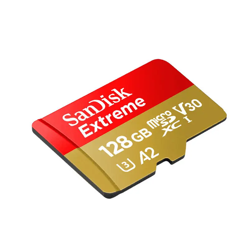 Карта памяти SanDisk 32 Гб Экстрим 64 micro SD карта UHS I C10 U3 V30 A2 microSDHC/microSDXC Flash 128 ГБ 256 TF