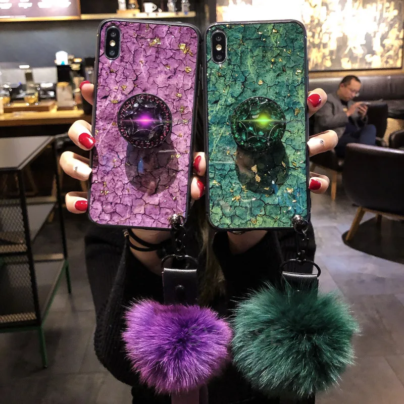 SYCASE роскошный эпоксидный Модный Зеленый Фиолетовый чехол для телефона Huawei Mate 10 20