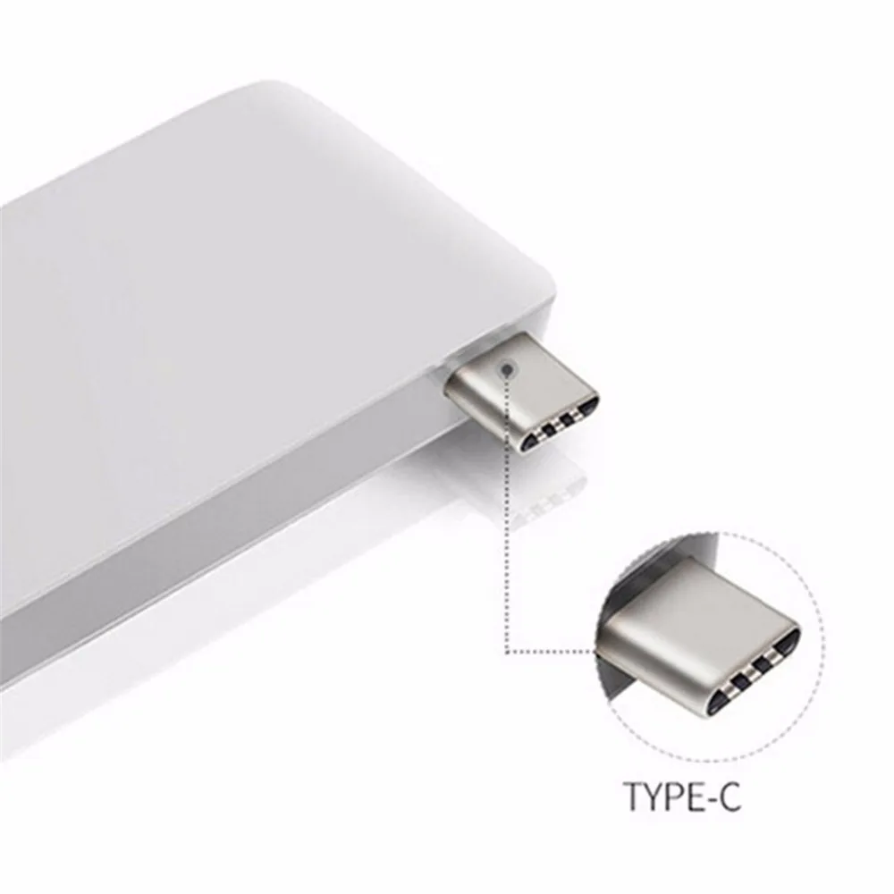 (Q) Аксессуары для ноутбука USB 3 0 Type C концентратор внешний 5 портов сплиттер с микро