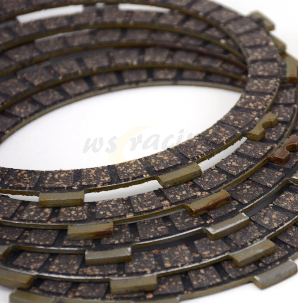 5 шт. фрикционные пластины сцепления для двигателя мотоцикла KAWASAKI EX250 08 09 10 11 12 13 14