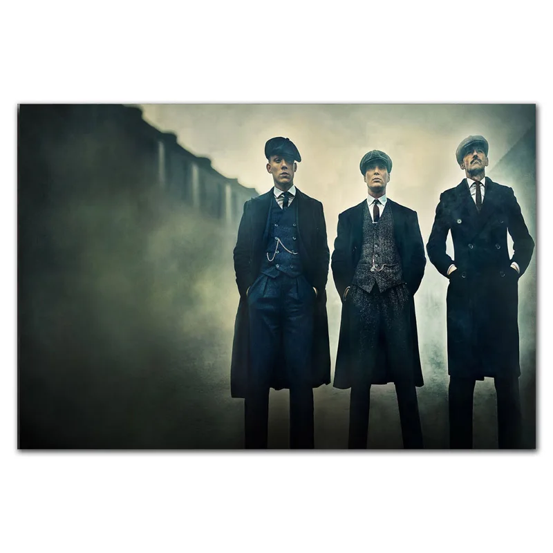0009 Peaky bliners Cillian Мерфи ТВ-шоу художественный постер Картина Настенная картина домашний декор, плакаты и принты - Цвет: 0009