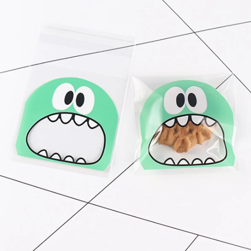 100 шт. пластиковые пакеты для конфет и печенья | Дом сад