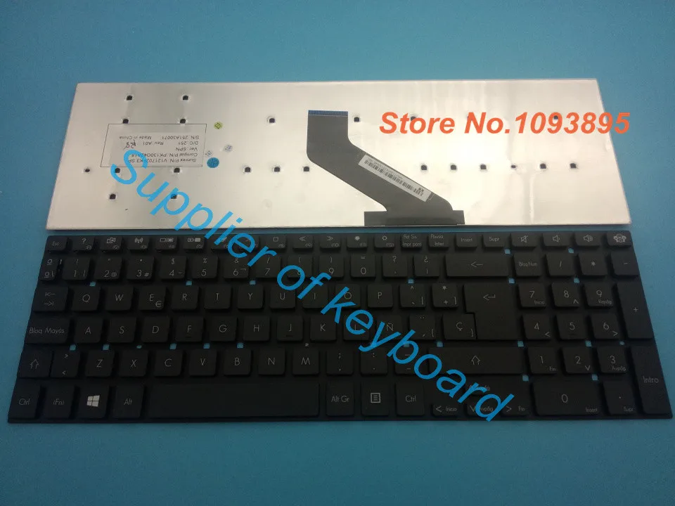 Клавиатура новая испанская для ноутбука Packard Bell LS11HR LV11HC LG71BM TG71 TG71BM|Клавиатуры